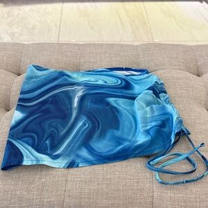 Blue Marble Swim Coverup